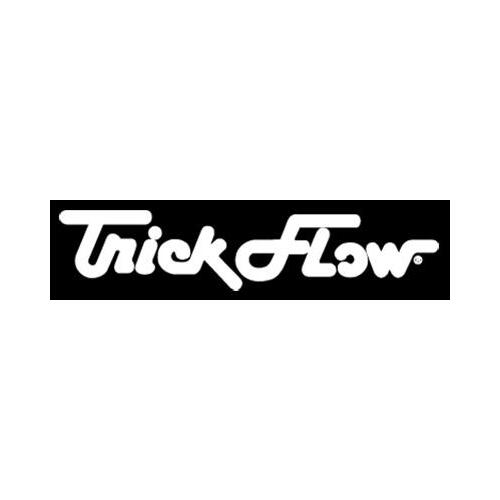 Trick Flow Windshield Decal, Logo, Vinyl, White, 18 in. Length, 3 in. Width, Each