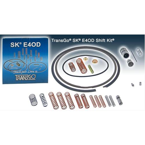 TransGo Automatic Transmission Shift Kits, Valve Body Repair, E4OD, 4R100, Kit