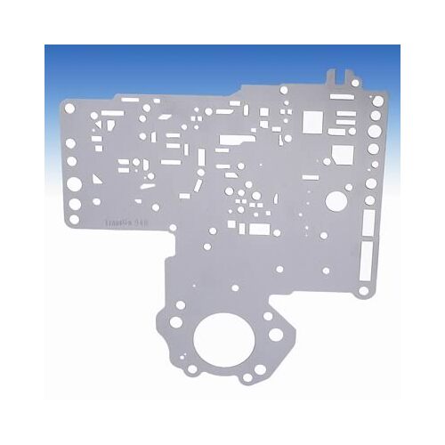TransGo Separator Plate, Tempered Steel, Zinc Plated, Chrysler, 500/42-44 RH/RE, without LU Boost Tube, Kit
