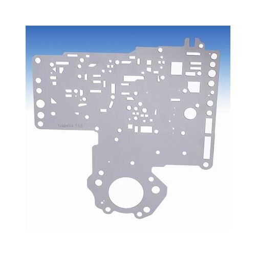 TransGo Separator Plate, Tempered Steel, Zinc Plated, Chrysler, 518/618/46-47 RH/RE, with Boost Tube, Kit