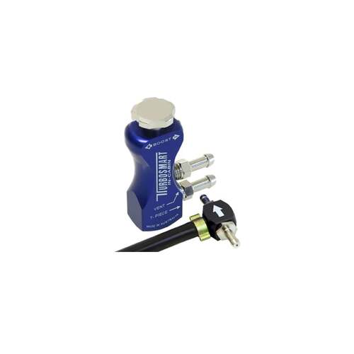 TURBOSMART Boost Controller, In-Cabin, Single Stage, Manual, Adjustable, Blue, Hose, Mounting Bracket, Each