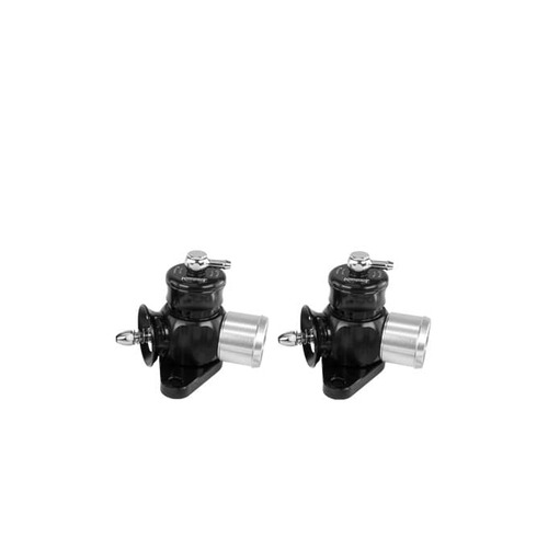 TURBOSMART Blow Off Valve, Kompact Dual Port, Black, Each