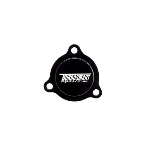 TURBOSMART Blow-Off Valve Components, Block-Off Plate, Aluminum, Black, Ford, 2.3L, Each