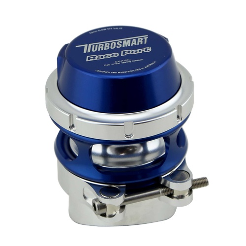 TURBOSMART Blow-Off Valve, Race Port Uni Supercharger Blue