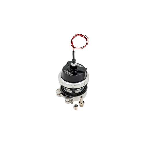 TURBOSMART Blow-Off Valve, Race Port Gen V, Aluminum, Black Anodized, Hall-Effect Sensor, No-Weld Flange, Fits Competitor Flange, Each