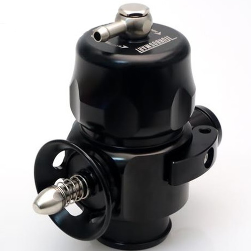 Turbosmart Blow-Off Valve, Dual Port, 2.0L VAG Golf R/S3/TTS, Aluminium, Black, Each