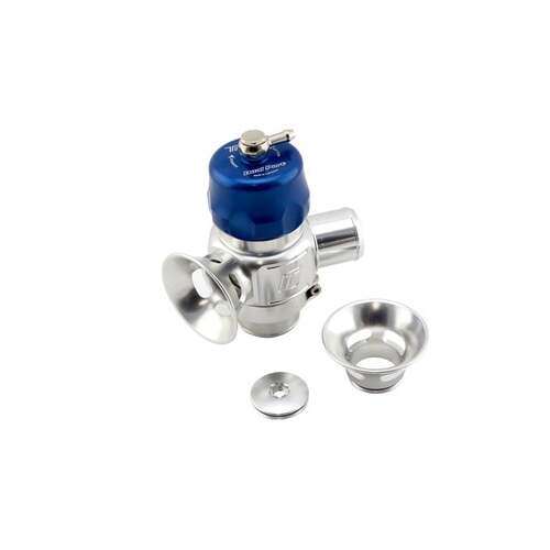 TURBOSMART Blow-Off Valve, Aluminum, Blue Anodized, Dual Port, 32mm, Each