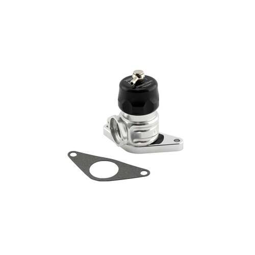 TURBOSMART Blow-Off Valve, Plumb Back, Adjustable, Aluminum, Black Anodized, Subaru, 2.5L, Each