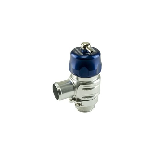 TURBOSMART Blow-Off Valve, Aluminum, Blue Anodized, 32mm, Plumb Back, Universal, Each