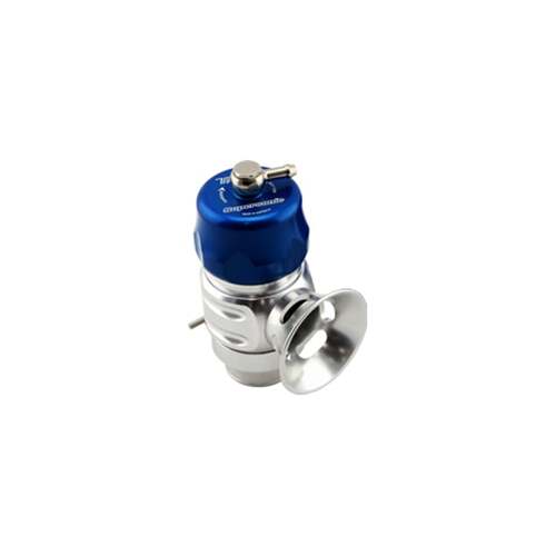 TURBOSMART Blow-Off Valve, Aluminum, Blue Anodized, V-Band Clamp-on, Weld-on Adapter, Each