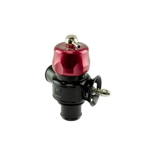 TURBOSMART Blow-Off Valve, Dual Port, Billet Aluminum, Black/Red Anodized, Mitsubishi, Each