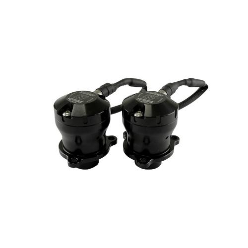 TURBOSMART Blow-Off Valve, Kompact EM, Plumb Back, VR14, Adjustable, Black Anodized, McLaren, Each