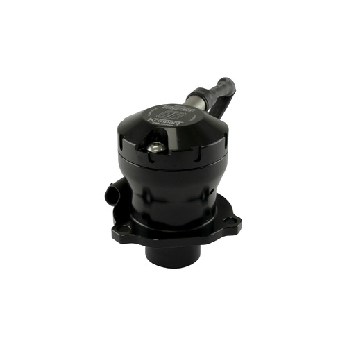 TURBOSMART Blow-Off Valve, Kompact Plumb Back, Electro Mechanical, Aluminum, Black Anodized, Plug and Play, Buick, Cadillac, Chevrolet, 2.0L, Each