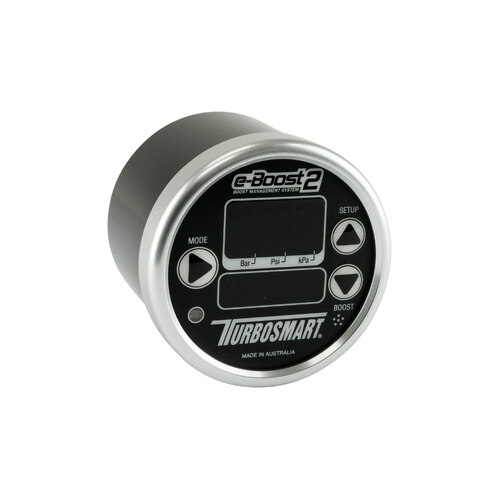 TURBOSMART eBoost2 Electronic Boost Controller, 60mm, Black/Silver, Each
