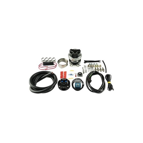 TURBOSMART Blow Off Valve Controller Kit, incl. GenV RacePort Blow Off Valve, Black, Kit