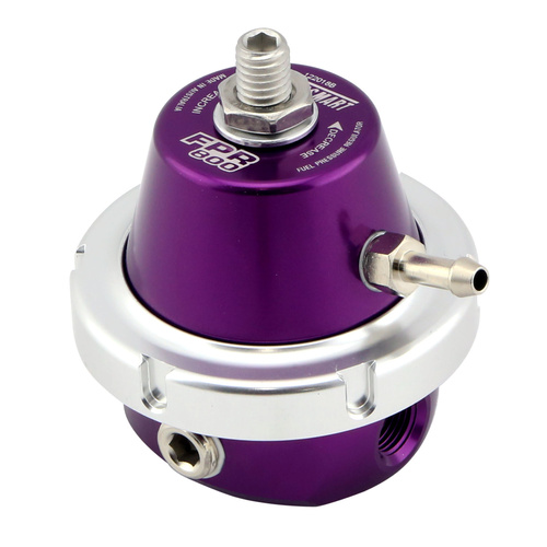 TURBOSMART Fuel Pressure Regulator, FPR800, 30-90 psi, Purple Anodized, Universal, Each