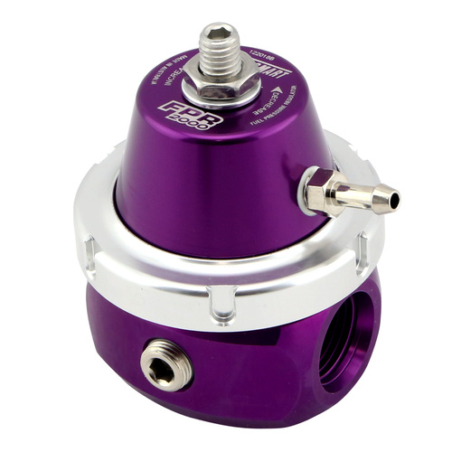 TURBOSMART Fuel Pressure Regulator, FPR2000, 30-90 psi, Purple Anodized, Universal, Each