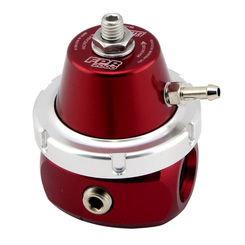 TURBOSMART Fuel Pressure Regulator, FPR2000, 30-90 psi, Red Anodized, Universal, Each