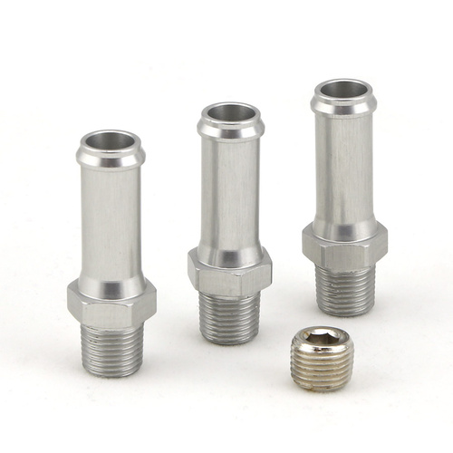 TURBOSMART Fittings, Three Straight, 1/8 in. Male NPT to 10mm Male, One Plug, Kit