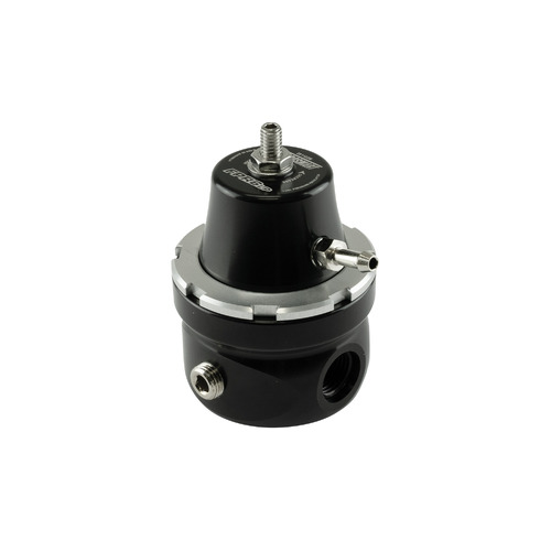 TURBOSMART FPR6 Low Pressure LP Fuel Pressure Regulator, For -6AN, Black, Each