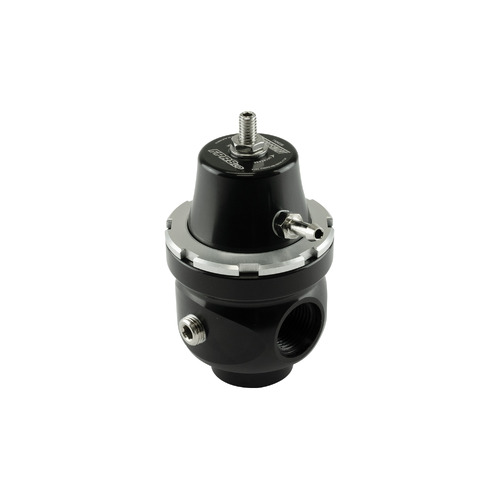 TURBOSMART FPR8 Low Pressure LP Fuel Pressure Regulator, For -8AN, Black, Each