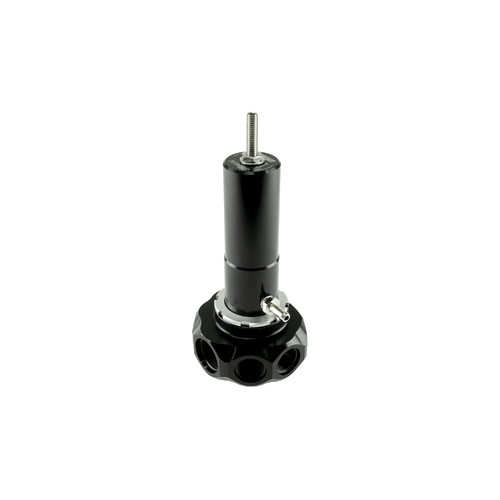TURBOSMART FPR12 Pro M Mechanical Pump Fuel Pressure Regulator, 5 Port, For -12AN, Black, Each