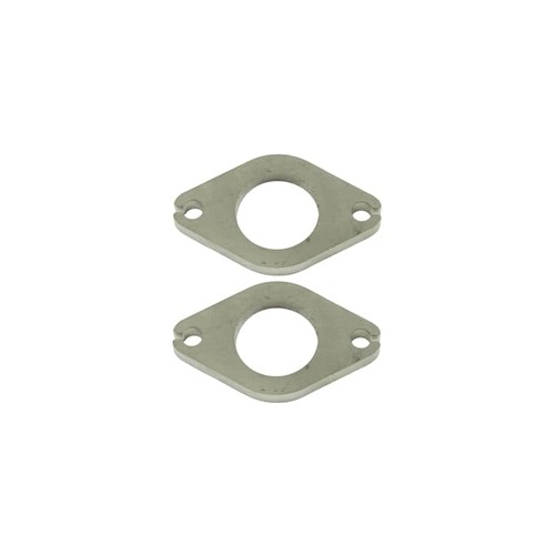 TURBOSMART Turbo Flanges, Ultra-Gate 38, Stainless Steel, Natural, Pair