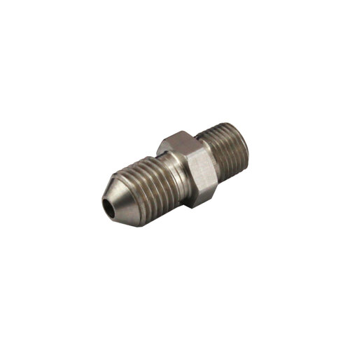TURBOSMART 1/8″ NPT to -4AN Male Fitting, Stainless Steel, Each