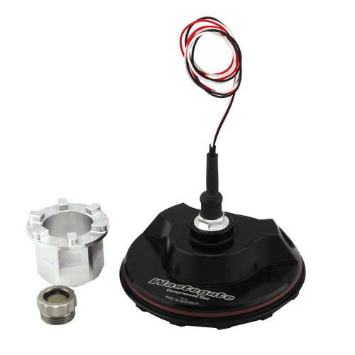 TURBOSMART GenV CG Complete Sensor External Wastegate Cap, For WG45/50, Black, Each