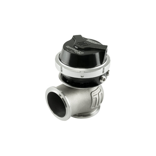 TURBOSMART Wastegate, Gen-V Hyper-Gate, 45mm, Mechanical, External, Aluminum Top, Black Anodized, 7 psi, Each