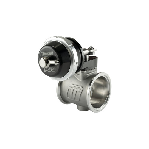 TURBOSMART StraightGate50 Pneumatic External Wastegate, Vacuum-Based, 6 inHg, Black, Kit
