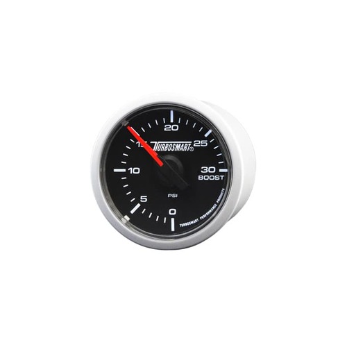 TURBOSMART Boost Gauge, Electric, 0-30PSI, Boost Only, Each