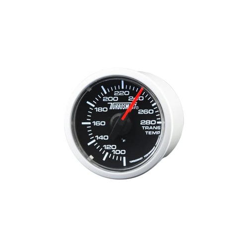 TURBOSMART Transmission Temperature Gauge, Electric, 100-280°F, Each