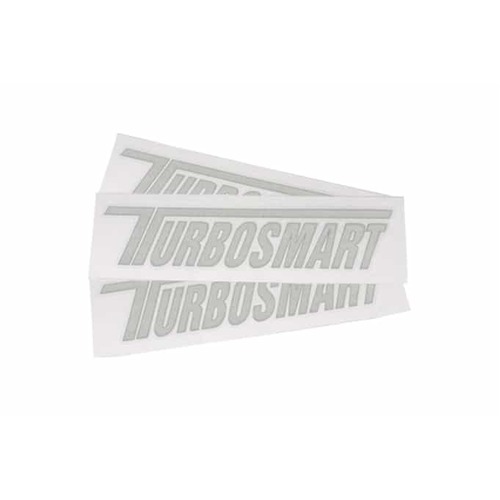 TURBOSMART TS Car Decal - White 600mm x 130mm