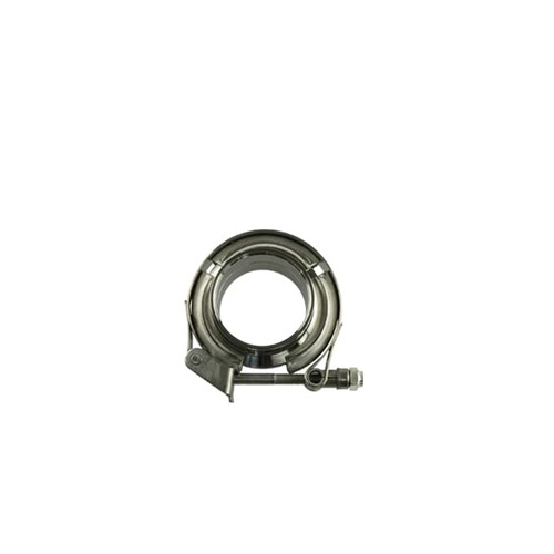 TURBOSMART V Band Clamp, Interlocking, Stainless Steel, Natural, 50.8mm / 2.0" O.D. Pipe, Kit