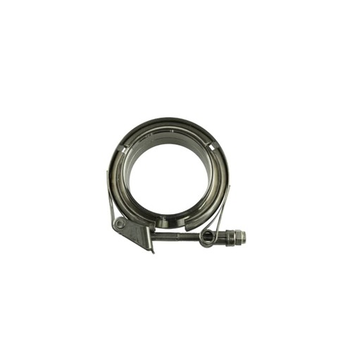 TURBOSMART V Band Clamp, Interlocking, Stainless Steel, Natural, 76.2mm / 3.0" O.D. Pipe, Kit