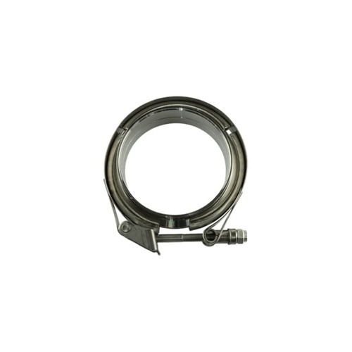 TURBOSMART V Band Clamp, Interlocking, Stainless Steel, Natural, 101.6mm / 4.0" O.D. Pipe, Kit
