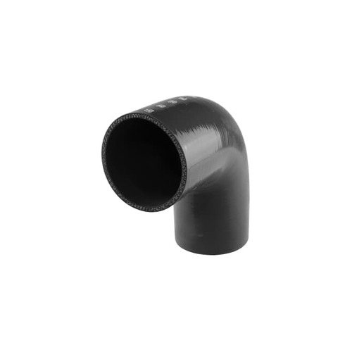 TURBOSMART Silicon Hose, 90 Degree Elbow, 3.50″, Black, Each