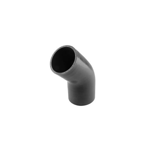 TURBOSMART Silicon Reducer, 45 Degree Elbow, 2.75″-3.00″, Black, Each