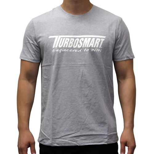 TURBOSMART Turbosmart Logo T-Shirt, Grey, Cotton
