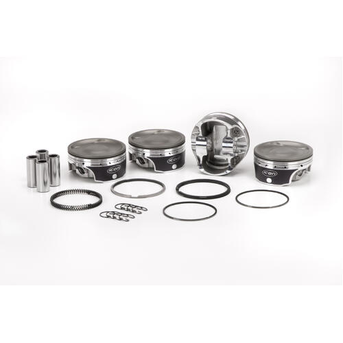 ICON Piston 3.9173 in. Bore, For Subaru H4 EJ25 2.5L, Rod 7.963 in. Dish +22.3cc .038mm Oversized,