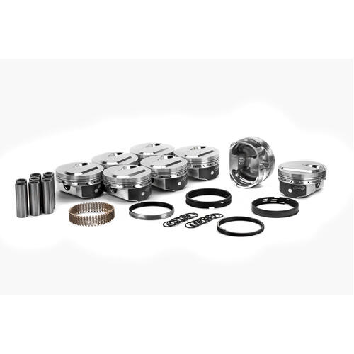 ICON Piston 4.5 in. Bore, For Chevrolet BB V8 Gen V 540, Rod 6.385 in. Dome -10cc STD Size, Kit