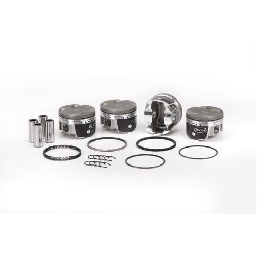 ICON Piston 3.346 in. Bore, For Mitsubishi I4 2.0l 4G63T/DSM/EVO 4-9 121.9, Rod 5.906 in. Dish +5cc
