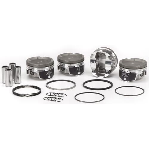 ICON Piston 3.346 in. Bore, For Mitsubishi I4 2.0l 4G63T/DSM/EVO 4-9 138.5, Rod 5.906 in. Dish