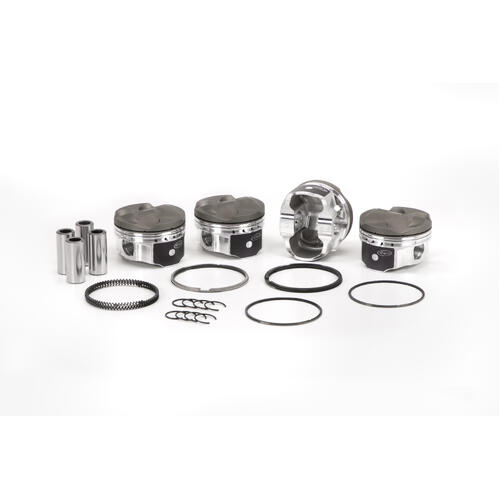 ICON Piston 3.386 in. Bore, For Mitsubishi I4 2.0L 4B11T/EVO X 122, Rod 5.659 in. Dome -3cc STD