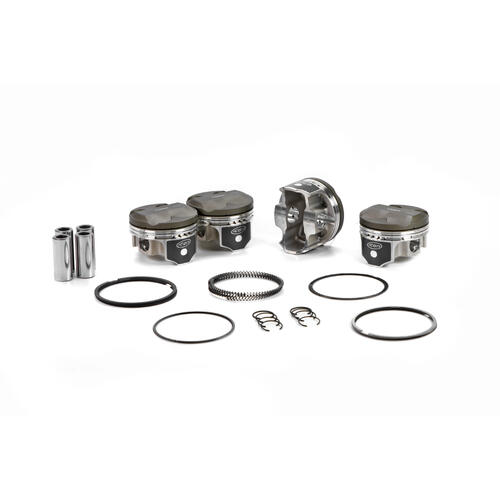 ICON Piston 3.189 in. Bore, For Honda I4 B-Series 122, Rod 5.394 in. Dome -7cc 1.0mm Oversized, Kit
