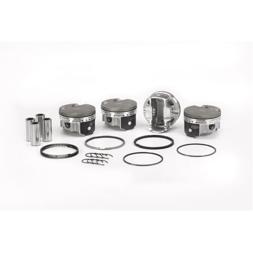 ICON Piston 3.386 in. Bore, For Honda I4 K-20/K-24 140.4, Rod 5.984 in. Flat Top +3.63cc .50mm
