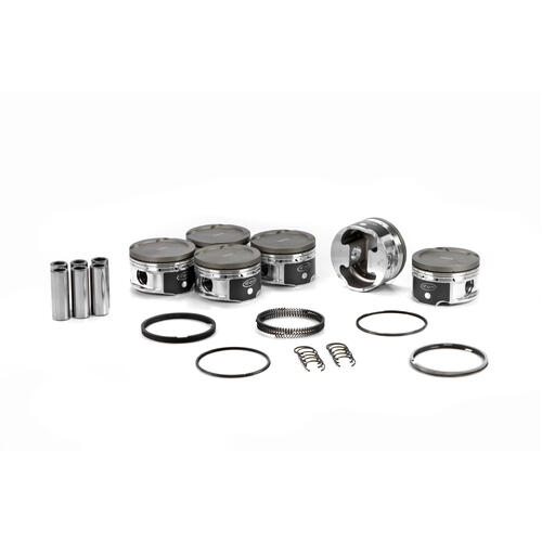 ICON Piston 3.425 in. Bore, For Nissan V6 VG30 120.5, Rod 6.071 in. Dish +8cc 1.0mm Oversized, Kit