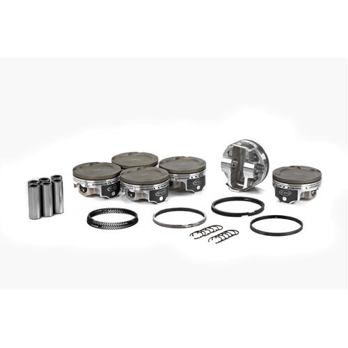 ICON Piston 3.76 in. Bore, For Nissan V6 VQ35 142.4, Rod 5.676 in. Dish +8cc .50mm Oversized, Kit