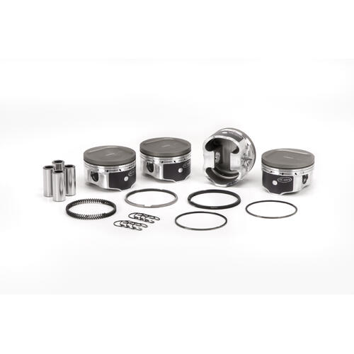 ICON Piston 3.622 in. Bore, For Subaru H4 EJ20 2.0L, Rod 5.137 in. Dish +8cc 1.0mm Oversized, Kit